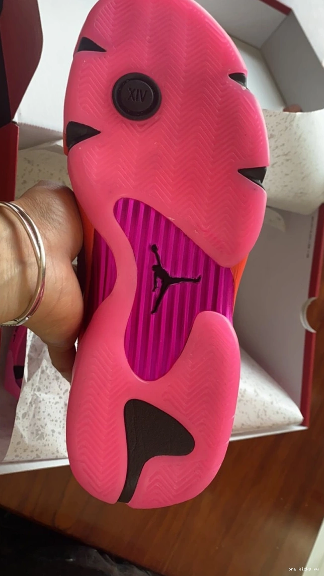 Rep Onekick (W) Jordan Low Retro 14 Pink Shocking DH4121-600 0704